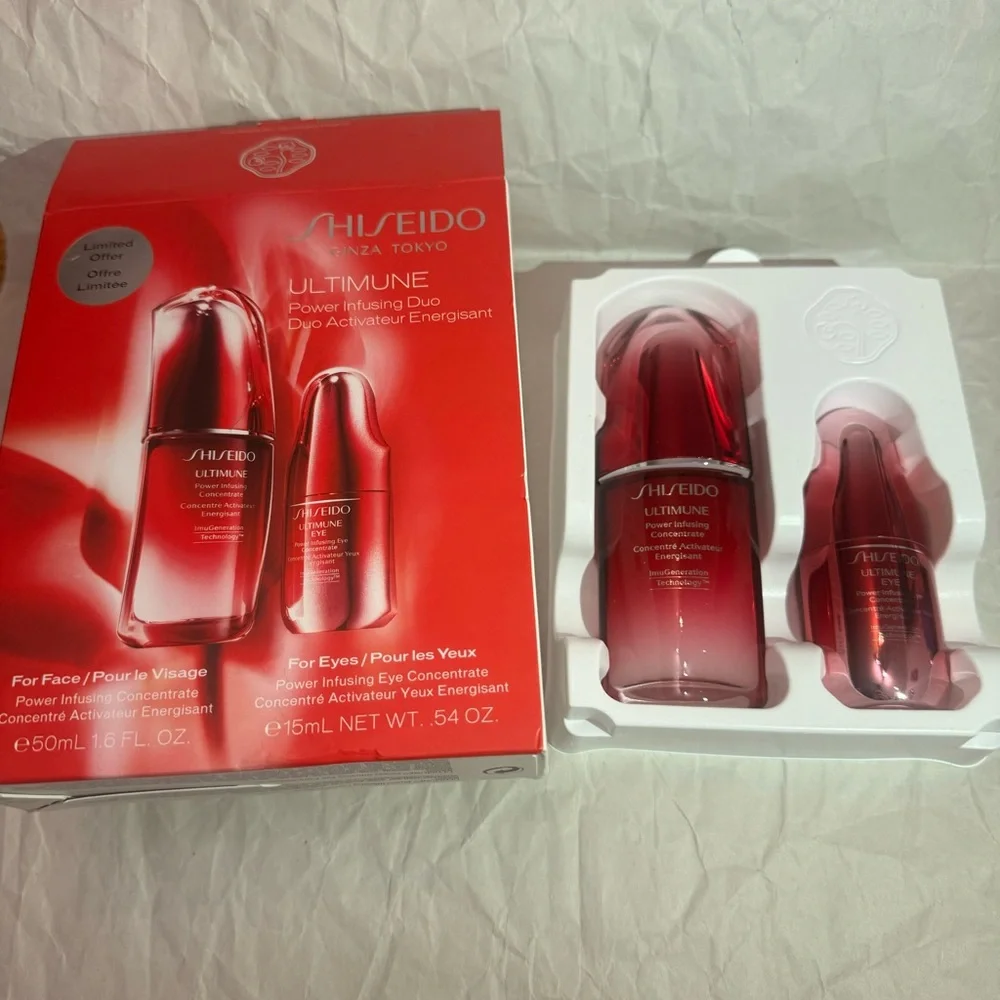 2 x Shiseido ultimune power infusing duo